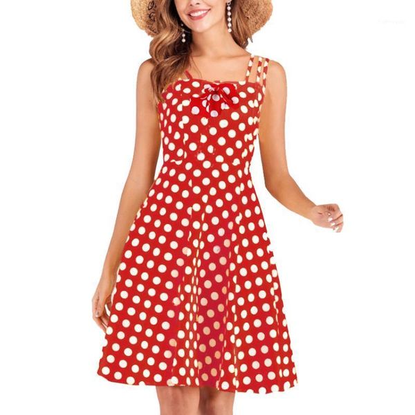 white red polka dot print summer dress women swing rockabilly vintage dress elegant party plus size casual sling1, Black;gray
white red polka dot print summer dress women swing rockabilly vintage dress elegant party plus size casual sling1, Black;gray
