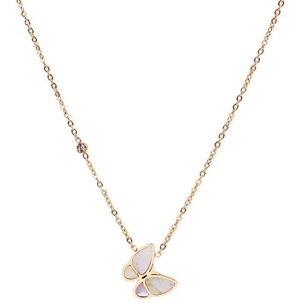 1pc/bag butterfly shell fashion titanium steel beauty ladies necklace for women design pendant jewelry chain ornaments sxl02041, Golden;silver
1pc/bag butterfly shell fashion titanium steel beauty ladies necklace for women design pendant jewelry chain ornaments sxl02041, Golden;silver