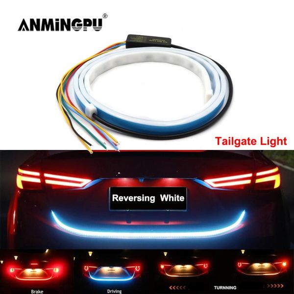 anmingpu 120mm 12v rgb car rear trunk tail light led strip turn signal light car sreserving warning tail brake lamp
anmingpu 120mm 12v rgb car rear trunk tail light led strip turn signal light car sreserving warning tail brake lamp