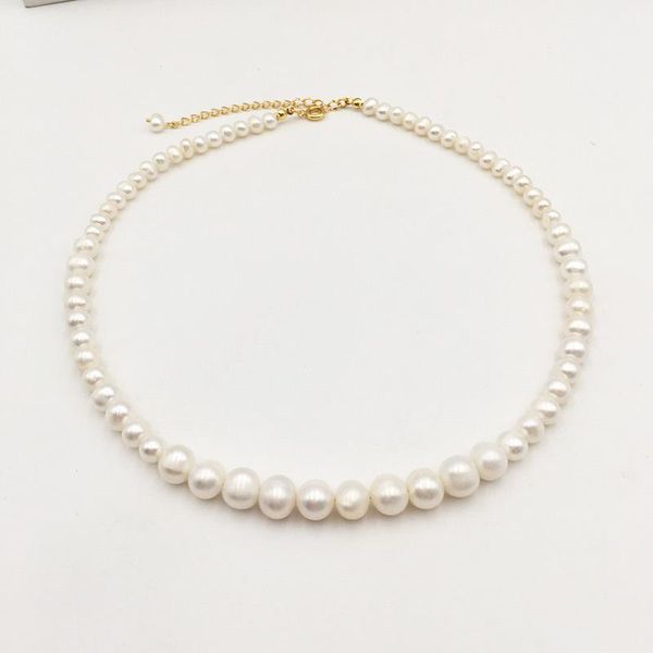 necklaces irregular natural freshwater pearl necklaces bridal wedding for women, Silver
necklaces irregular natural freshwater pearl necklaces bridal wedding for women, Silver