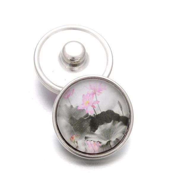 10pcs/lot 18mm elegant lotus buttons glass charm snap button jewelry for 18mm snaps bracelet snap jewel jlleoj
10pcs/lot 18mm elegant lotus buttons glass charm snap button jewelry for 18mm snaps bracelet snap jewel jlleoj