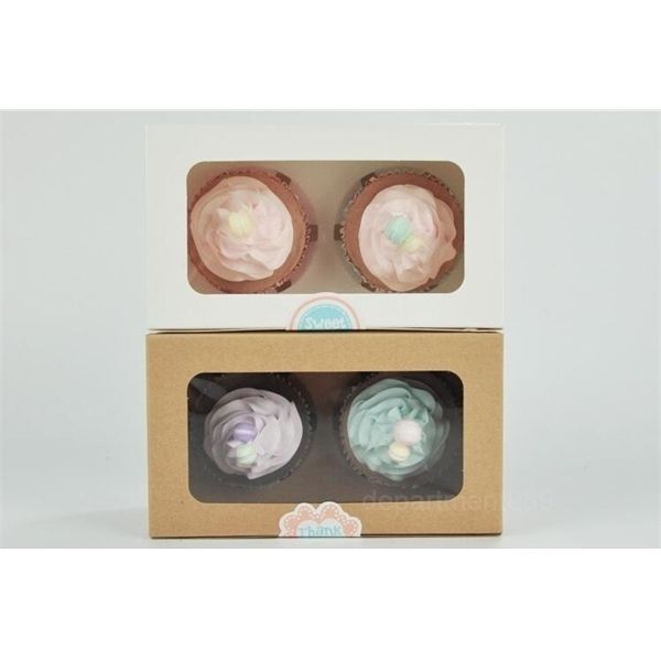a-kraft card paper cupcake 2 cup holders muffin cake boxes dessert portable package box tray gift favor
a-kraft card paper cupcake 2 cup holders muffin cake boxes dessert portable package box tray gift favor