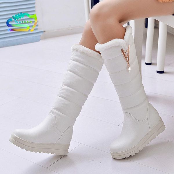 boots naicen women fashion plush warm snow comfortable fur metal decoration zapatos para mujer, Black
boots naicen women fashion plush warm snow comfortable fur metal decoration zapatos para mujer, Black