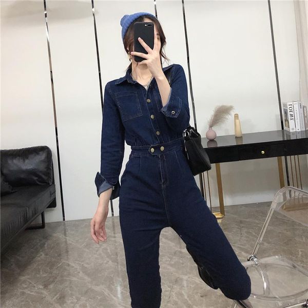 fashionable european and american style high-level slim skinny denim jumpsuit women's autumn and winter new tight-fitting romper, Black;white
fashionable european and american style high-level slim skinny denim jumpsuit women's autumn and winter new tight-fitting romper, Black;white