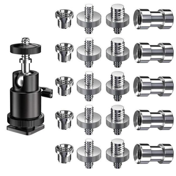 tripods camera screw, 21 pcs 1/4 inch 3/8 converter threaded screws 1/4inch shoe adapter mount ball head set camera/trip1
tripods camera screw, 21 pcs 1/4 inch 3/8 converter threaded screws 1/4inch shoe adapter mount ball head set camera/trip1