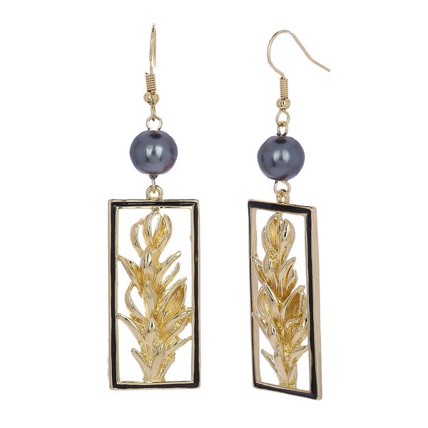 women earrings of jewelry new design plant earrings fashion gold color pearl pendant drop dangling hawaiian earring for women, Silver
women earrings of jewelry new design plant earrings fashion gold color pearl pendant drop dangling hawaiian earring for women, Silver