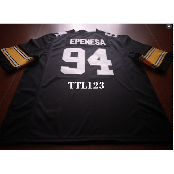 121 #94 a.j. epenesa iowa hawkeyes alumni college jersey s-4xlor custom any name or number jersey, Black
121 #94 a.j. epenesa iowa hawkeyes alumni college jersey s-4xlor custom any name or number jersey, Black