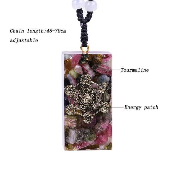 natural tourmaline orgonite pendant necklace energy healing yoga necklace meditation jewelry for women men 200929, Silver
natural tourmaline orgonite pendant necklace energy healing yoga necklace meditation jewelry for women men 200929, Silver