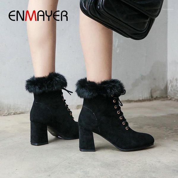 enmayer luxury shoes women designers faux suede slim boots basic lace-up pointed toe hoof heel ankle boots for women size 34-431, Black
enmayer luxury shoes women designers faux suede slim boots basic lace-up pointed toe hoof heel ankle boots for women size 34-431, Black