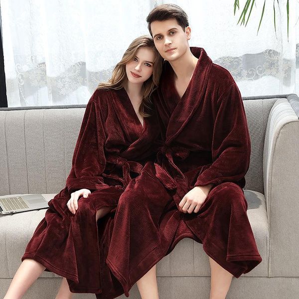 plus size 3xl winter warm flannel robe long kimono gown lovers sleepwear loose bathrobe gown thick nightwear home clothes1, Black;red
plus size 3xl winter warm flannel robe long kimono gown lovers sleepwear loose bathrobe gown thick nightwear home clothes1, Black;red