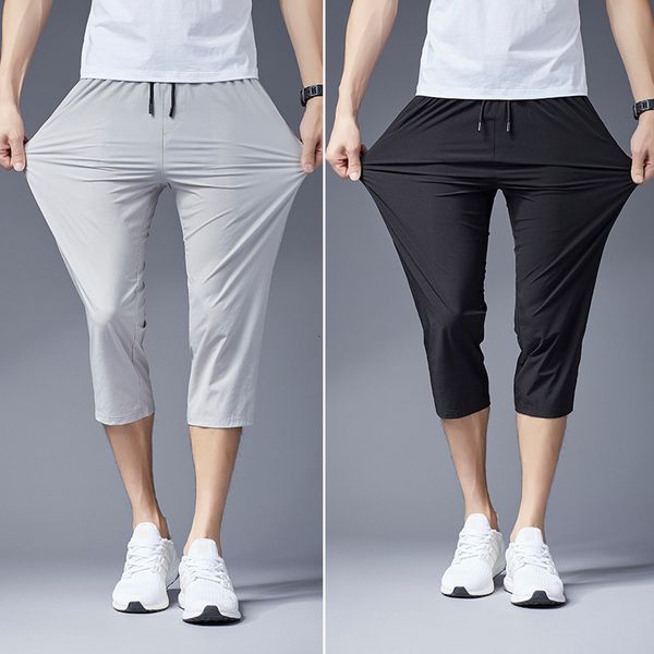situ mainly promote 2020 summer ice silk casual thin shorts elastic men's sports pants loose large size, White;black
situ mainly promote 2020 summer ice silk casual thin shorts elastic men's sports pants loose large size, White;black