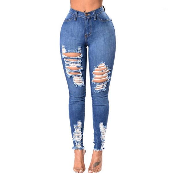 fashion jeans denim woman denim pencil pants hole female high waist stretch slim outdoor jeans w10251, Blue
fashion jeans denim woman denim pencil pants hole female high waist stretch slim outdoor jeans w10251, Blue