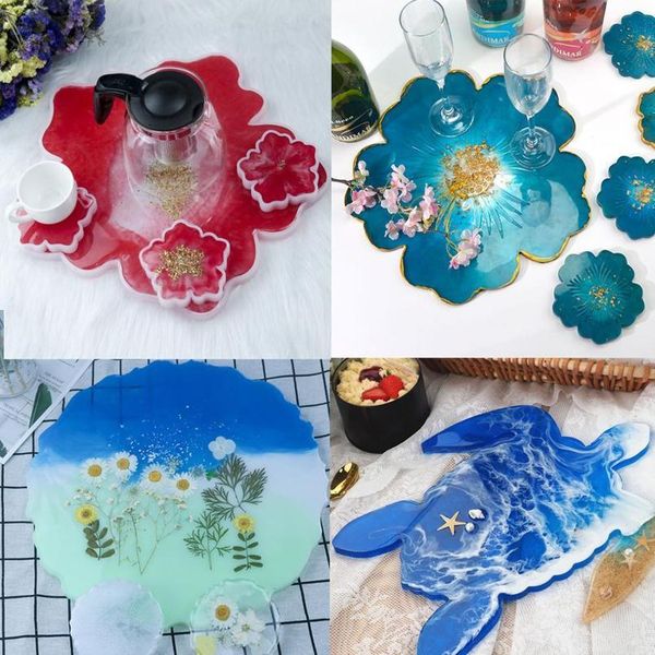 sakura tea tray coaster sile mold for diy epoxy uv resin moulds tray jewelry maki bbynme, Black 
sakura tea tray coaster sile mold for diy epoxy uv resin moulds tray jewelry maki bbynme, Black