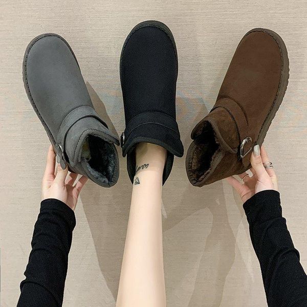 winter boots lady boots-women booties woman 2020 low heel shoes round toe australia mid calf autumn ladies rubber snow, Black
winter boots lady boots-women booties woman 2020 low heel shoes round toe australia mid calf autumn ladies rubber snow, Black