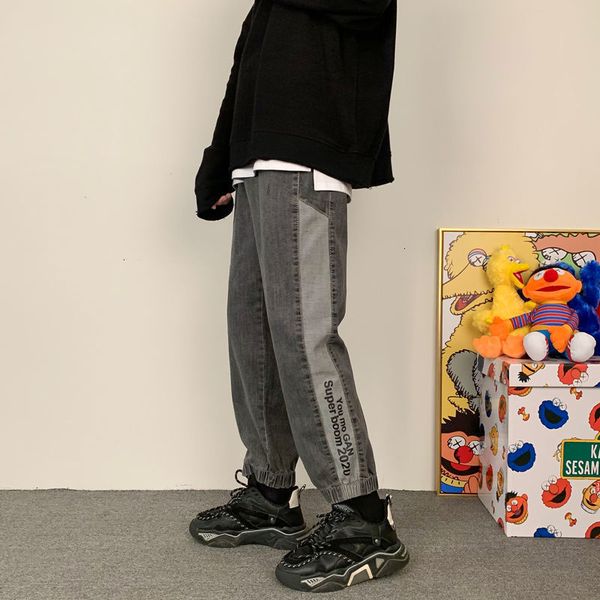 2021 new man letter graphic printed korean streetwear men's casual oversize denim pants hip hop male jeans clothing 68al, Blue
2021 new man letter graphic printed korean streetwear men's casual oversize denim pants hip hop male jeans clothing 68al, Blue