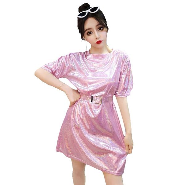 2021 new women's t-shirt bright wire short sleeve summer female elegant bandage mini vestidos y57 63v5, Black;gray
2021 new women's t-shirt bright wire short sleeve summer female elegant bandage mini vestidos y57 63v5, Black;gray