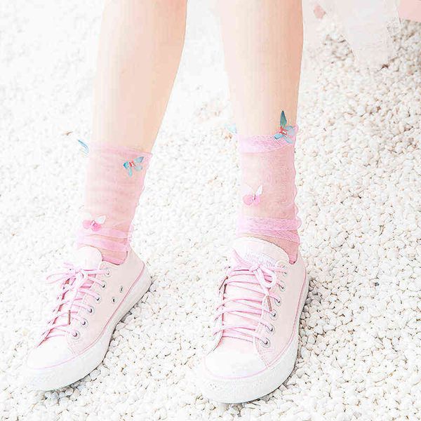 socks hosiery 2022 summer fashion breathable frh butterfly mh transparent pile socks pair, Black;white
socks hosiery 2022 summer fashion breathable frh butterfly mh transparent pile socks pair, Black;white