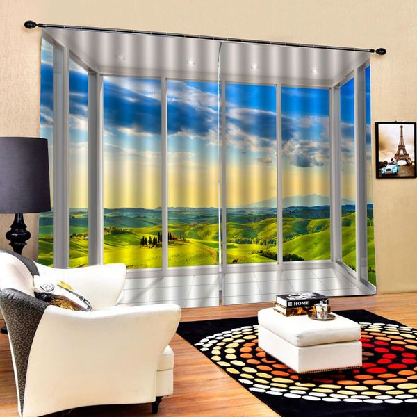 custom 3d curtain fabric green scenery landscape curtains balcony thickened windshield blackout curtains
custom 3d curtain fabric green scenery landscape curtains balcony thickened windshield blackout curtains
