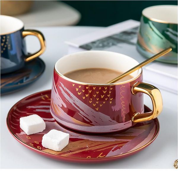 220ml high-grade ceramic coffee cups coffee cup set simple european style mug cappuccino flower cu bbyyug
220ml high-grade ceramic coffee cups coffee cup set simple european style mug cappuccino flower cu bbyyug