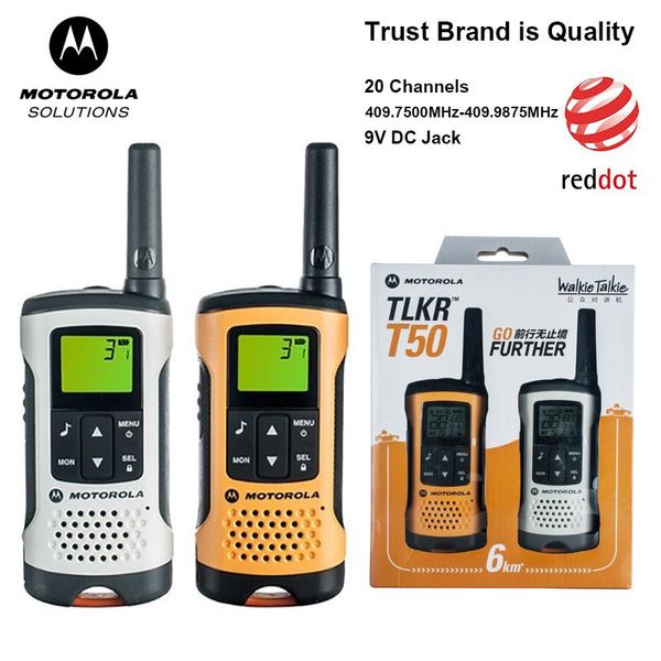 motorola tlkr t50 walkie talkiemet 20 kanalen 6km afstand outdoor walkie talkie ondersteuning batterij & ni-mh batterij
motorola tlkr t50 walkie talkiemet 20 kanalen 6km afstand outdoor walkie talkie ondersteuning batterij & ni-mh batterij