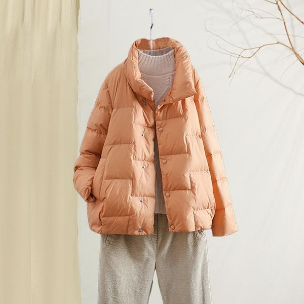 bottle slim down jacket female new brief paragraph 2020 new winter 90 white duck down to keep warm coat lapels1, Black
bottle slim down jacket female new brief paragraph 2020 new winter 90 white duck down to keep warm coat lapels1, Black