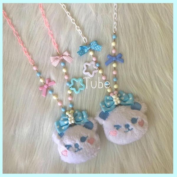 chains original handmade lolita necklace jk uniform bear doll soft sister girl accessories small things, Silver
chains original handmade lolita necklace jk uniform bear doll soft sister girl accessories small things, Silver