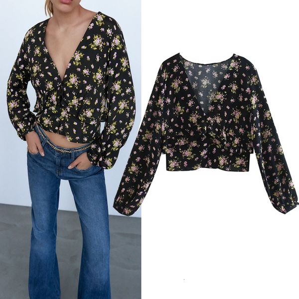2021 new black floral printed crop women vintage v-neck long sleeve waist ruffle blouse woman fashion button ladies blouses ejpr, White
2021 new black floral printed crop women vintage v-neck long sleeve waist ruffle blouse woman fashion button ladies blouses ejpr, White