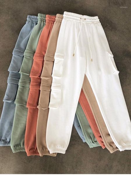 sweatpants women winter chic pocket cotton high waisted solid color casual joggers black white grey streetwear trousers 2020 new1
sweatpants women winter chic pocket cotton high waisted solid color casual joggers black white grey streetwear trousers 2020 new1