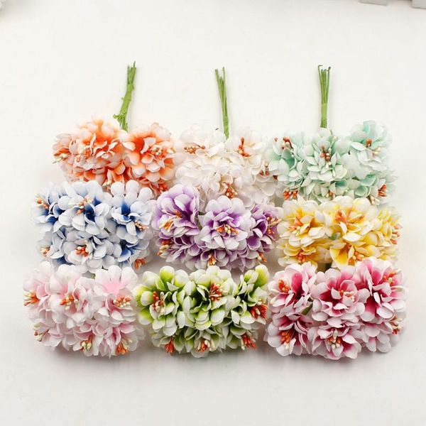 6pcs artificial flower silk and iron wire gradient stamen bouquet diy for wedding decoration multicolor useful false blossom
6pcs artificial flower silk and iron wire gradient stamen bouquet diy for wedding decoration multicolor useful false blossom