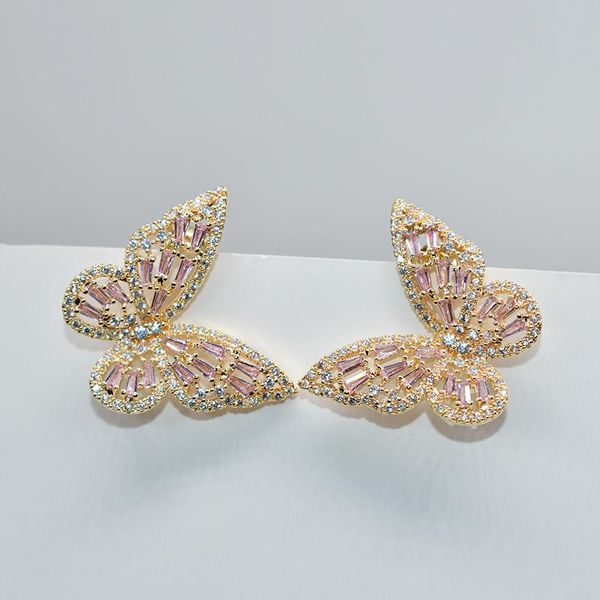 hoop & huggie hollow zircon butterfly temperament earrings exquisite exaggerated female jewelryaretes boucle d'oreille, Golden;silver
hoop & huggie hollow zircon butterfly temperament earrings exquisite exaggerated female jewelryaretes boucle d'oreille, Golden;silver
