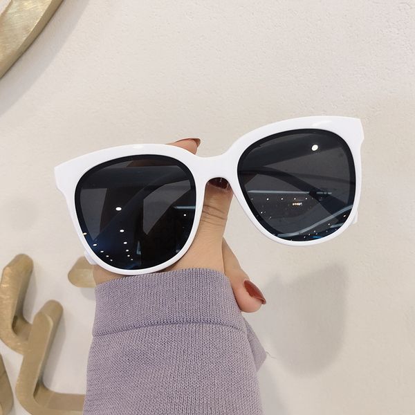 lfashionable new simple ins style big frame decoration korean uv proof slim round face sunglasses m, White;black
lfashionable new simple ins style big frame decoration korean uv proof slim round face sunglasses m, White;black