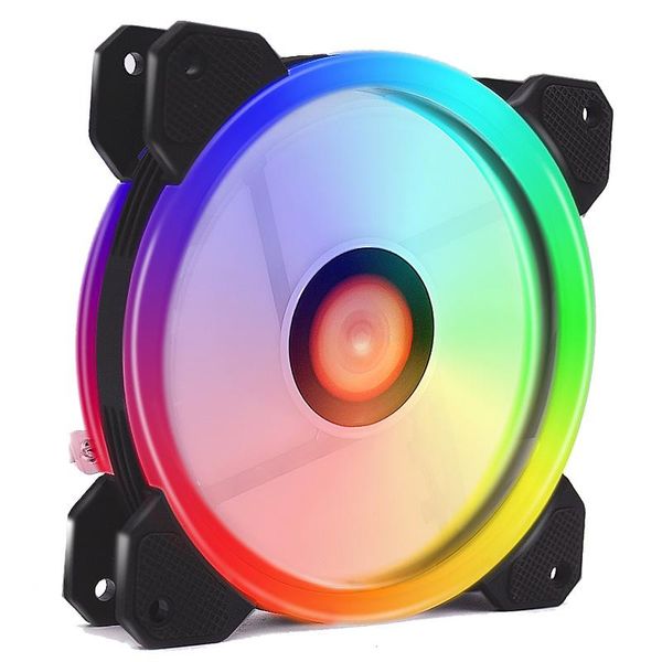 coolmoon 12cm deskcomputer case fan double aperture automatic color changing rgb led light lappc case cooling fan
coolmoon 12cm deskcomputer case fan double aperture automatic color changing rgb led light lappc case cooling fan