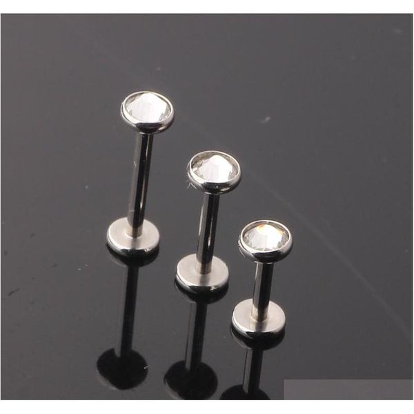 clear gem interanlly flat labret bar with piercing lip rings mix 6 8 10mm body jewelry tr sqcmni homes2007, Black
clear gem interanlly flat labret bar with piercing lip rings mix 6 8 10mm body jewelry tr sqcmni homes2007, Black