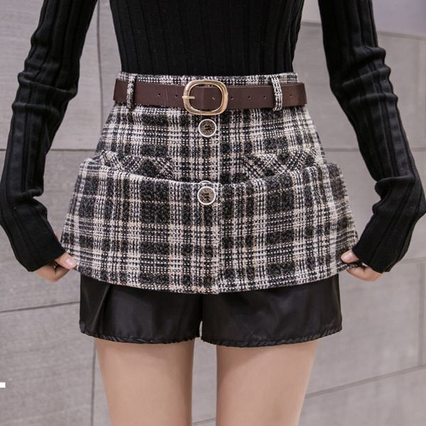 autumn 2021 new tweed female plaid skirts fashion ladies single high breasted skirt y384 n5p4, Black
autumn 2021 new tweed female plaid skirts fashion ladies single high breasted skirt y384 n5p4, Black