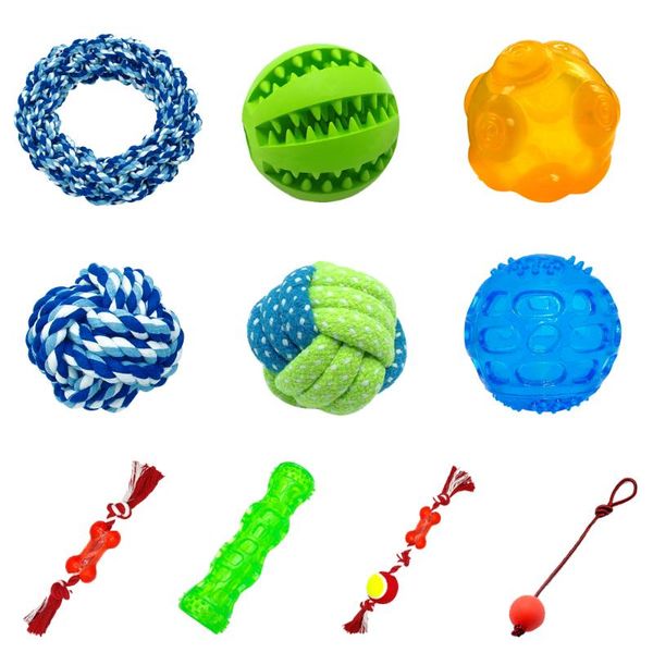 dog toys & chews durable interactive cotton rope pet puppy toy chew ball squeaky bite resistant for small large dogs training
dog toys & chews durable interactive cotton rope pet puppy toy chew ball squeaky bite resistant for small large dogs training