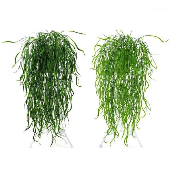 95cm flattened grass rattan artificial green leaves simulation plants for home garden wedding decoration floral fake flower vine1
95cm flattened grass rattan artificial green leaves simulation plants for home garden wedding decoration floral fake flower vine1