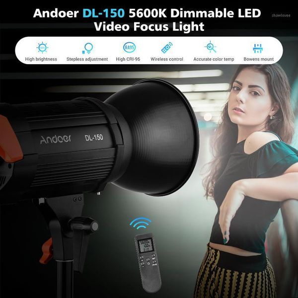 flash heads andoer dl-150 150w video focus light 5600k daylight dimmable cob led cri 95+ bowens mount for pography1
flash heads andoer dl-150 150w video focus light 5600k daylight dimmable cob led cri 95+ bowens mount for pography1
