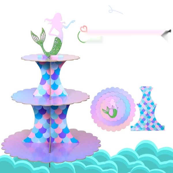 mprdd new disposable mermaid dessert rack party cakedecorative wedding display stand new paper disposable paper cake rack party mermaid tabl
mprdd new disposable mermaid dessert rack party cakedecorative wedding display stand new paper disposable paper cake rack party mermaid tabl
