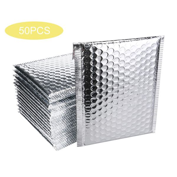 50pcs sliver bubble mailers padded envelopes lined poly mailer self seal aluminizer gift mailing package bag voor gift new h bbycyj
50pcs sliver bubble mailers padded envelopes lined poly mailer self seal aluminizer gift mailing package bag voor gift new h bbycyj