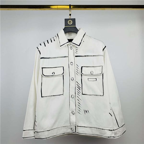 winter new hand-painted jacket fashion special style high-end simple letters cotton men's white handmade all-match jacket size s-xl, Black;brown
winter new hand-painted jacket fashion special style high-end simple letters cotton men's white handmade all-match jacket size s-xl, Black;brown