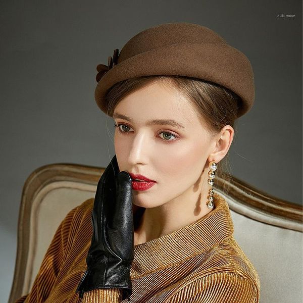 wool hats a woman's beret is a winter accessory aristocratic style 20202031, Blue;gray
wool hats a woman's beret is a winter accessory aristocratic style 20202031, Blue;gray