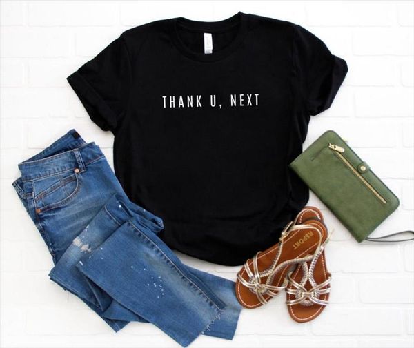 thank u next letters women tshirt cotton casual funny t shirt gift for lady yong girl tee drop ship s 918, White
thank u next letters women tshirt cotton casual funny t shirt gift for lady yong girl tee drop ship s 918, White