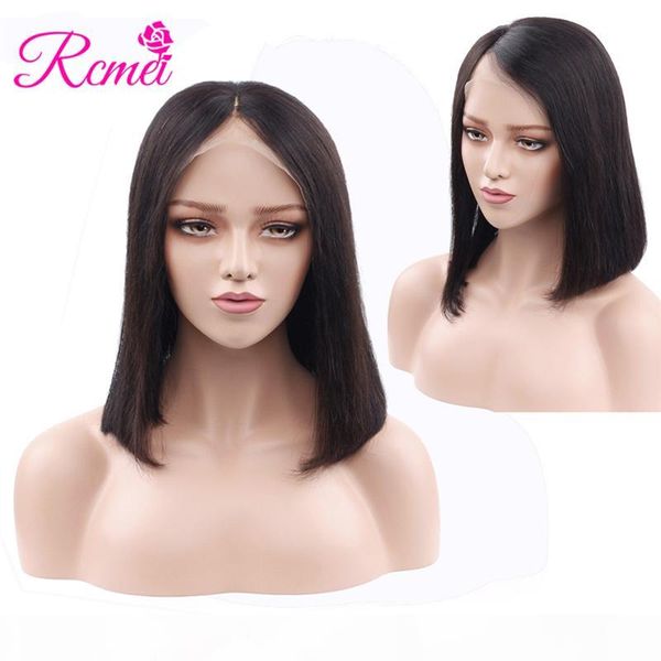rcmei brazilian short bob human hair wig straight peruvian mongolian indian malaysian lace frontal wigs with natural headline 8-14 inch, Black
rcmei brazilian short bob human hair wig straight peruvian mongolian indian malaysian lace frontal wigs with natural headline 8-14 inch, Black