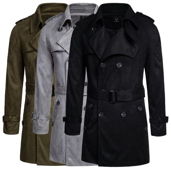 men's trench coats 2021 winter fashion double breasted wool trech coat for men plus size 5xl windbreakers, Tan;black
men's trench coats 2021 winter fashion double breasted wool trech coat for men plus size 5xl windbreakers, Tan;black