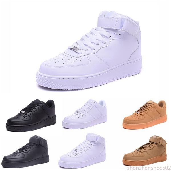 2019new classic forces classical all high and low white black wheat men women sports running shoes forcing skate sneakers sz2
2019new classic forces classical all high and low white black wheat men women sports running shoes forcing skate sneakers sz2