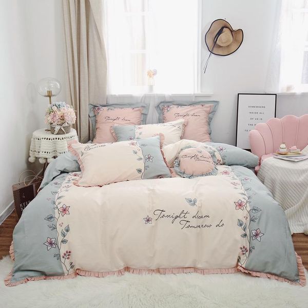 37 4/7pcs egyptian cotton duvet cover sets king size flowers bedding sets pillowcases embroidery bed cover bed linen
37 4/7pcs egyptian cotton duvet cover sets king size flowers bedding sets pillowcases embroidery bed cover bed linen