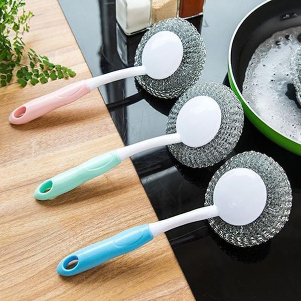 kitchen hangable cleaning brush creative long handle steel ball brush to oil wash pot brush dish h sqcadw
kitchen hangable cleaning brush creative long handle steel ball brush to oil wash pot brush dish h sqcadw