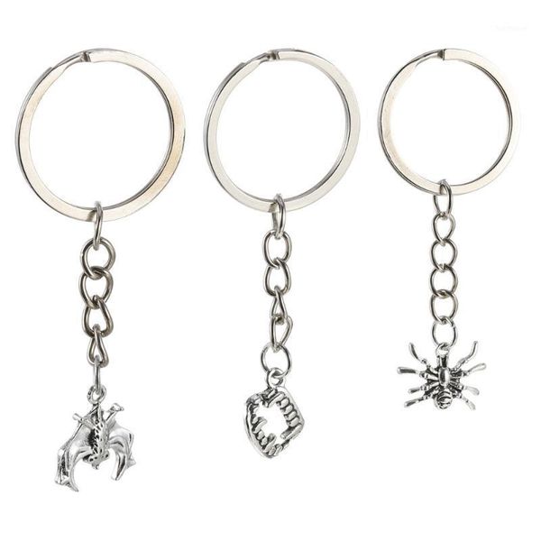 3pcs lightweight durable practical decorative creative halloween key chain bag pendant friends co-worker family1, Silver
3pcs lightweight durable practical decorative creative halloween key chain bag pendant friends co-worker family1, Silver
