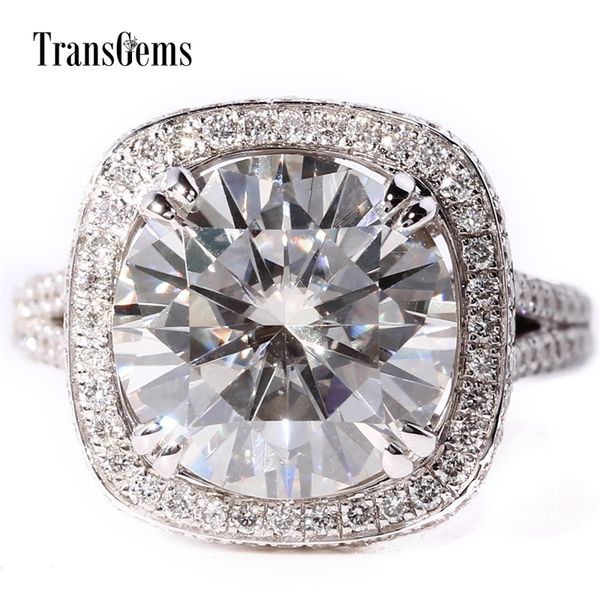 transgems 5 carat lab grown diamond wedding engagement ring with lab diamond accents solid 14k white gold for women y200620, Slivery;golden
transgems 5 carat lab grown diamond wedding engagement ring with lab diamond accents solid 14k white gold for women y200620, Slivery;golden