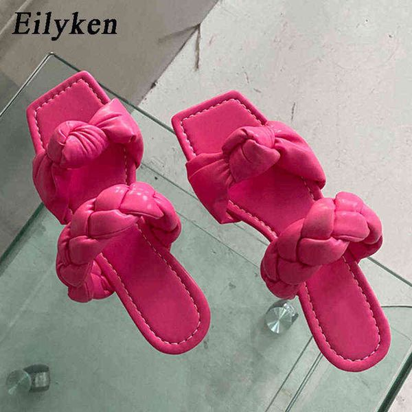 slippers eilyken new fashion candy color square peep toe shoe casual flat outdoor beach sandals women mules slides220308, Black
slippers eilyken new fashion candy color square peep toe shoe casual flat outdoor beach sandals women mules slides220308, Black